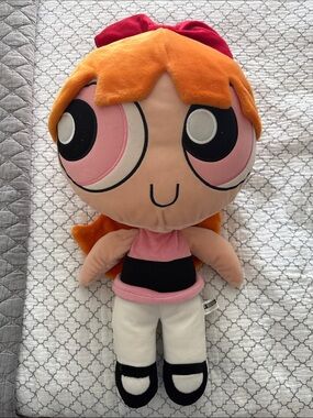 Powerpuff Girls' Blossom Plush Doll 32”- Pink and Orange Kids Toy